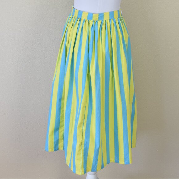 Magnolia Park Stripe A-Line Stripe Skirt - S - Picture 7 of 9